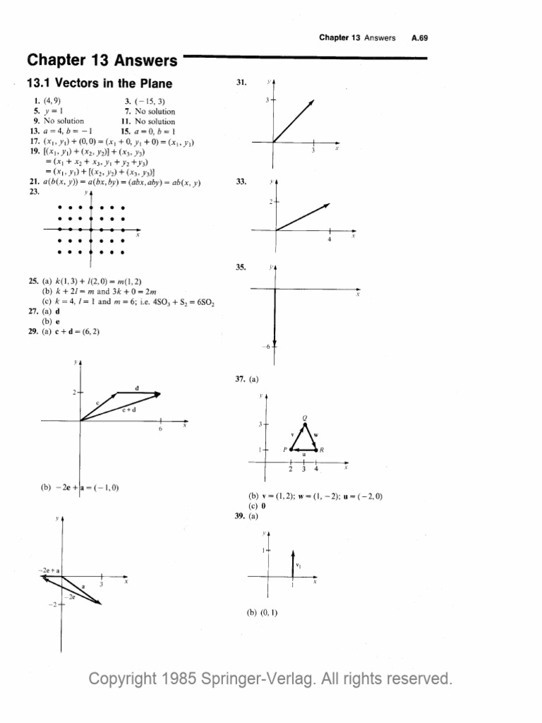 Calc3 Answersw | PDF