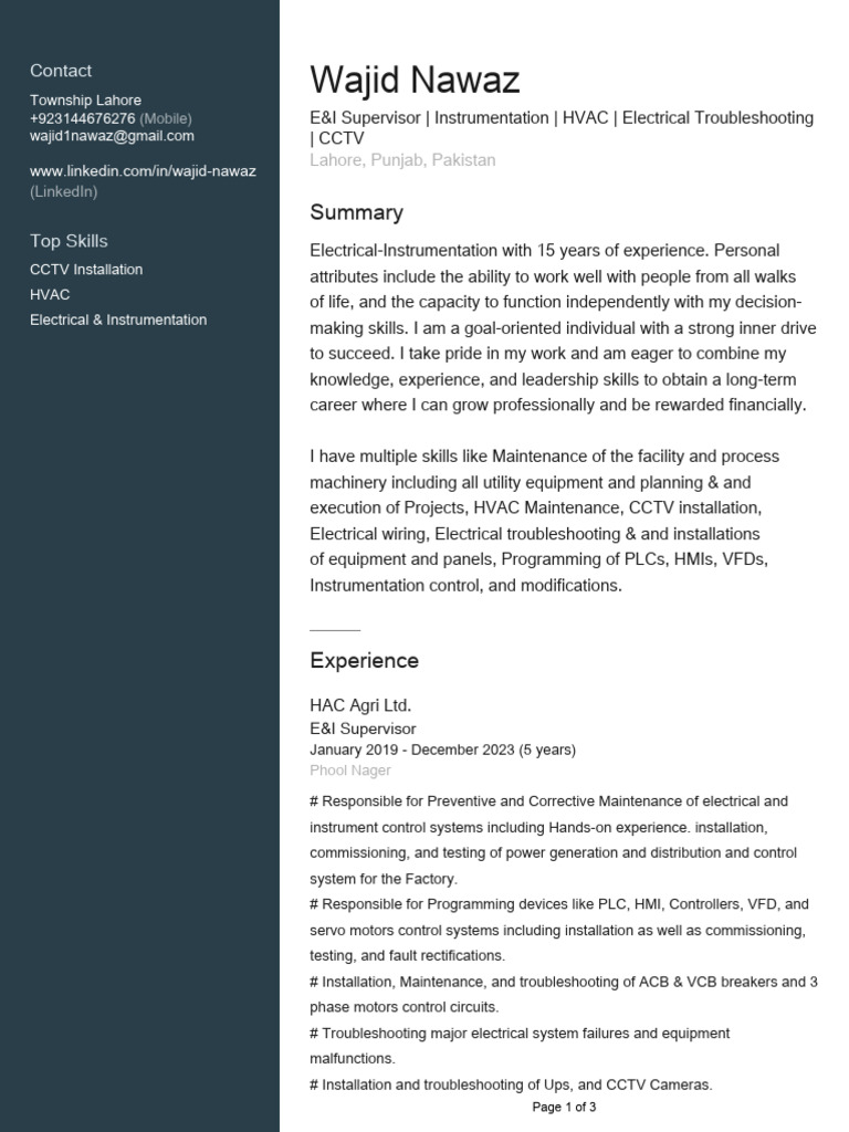 Profile | PDF