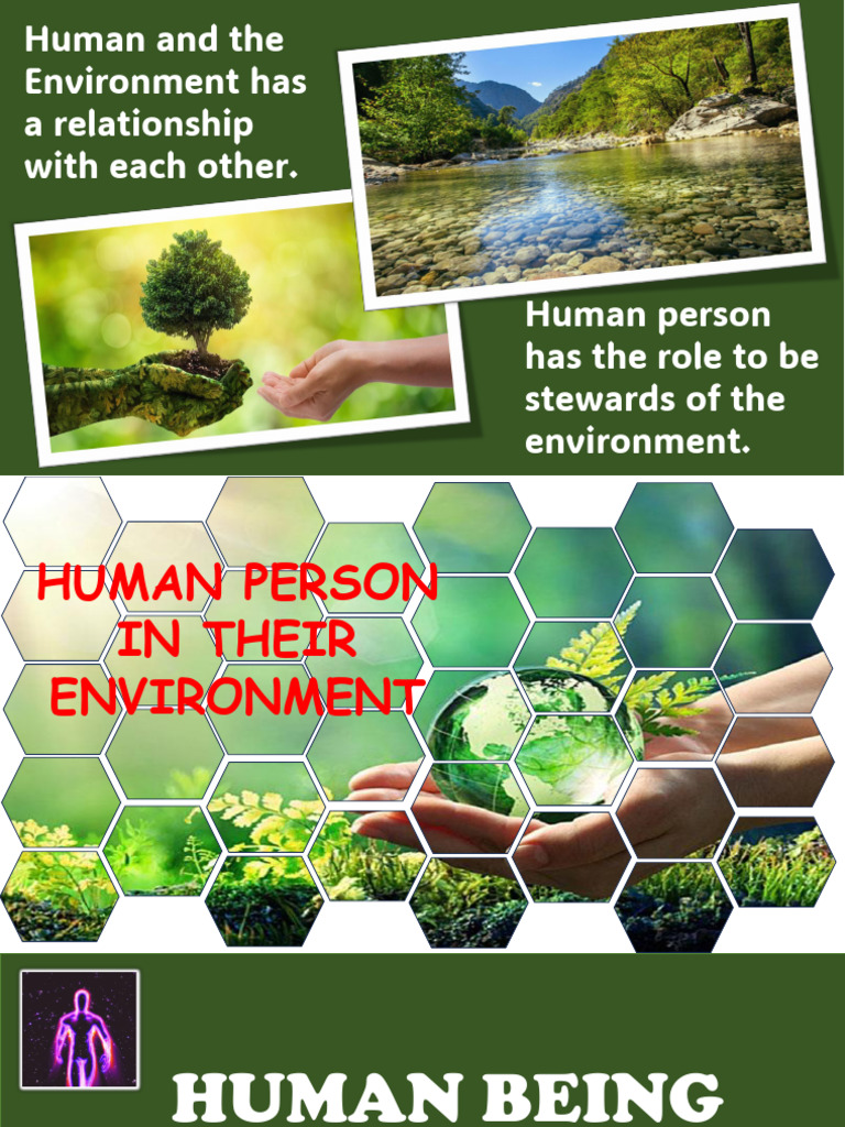 4 Human Person in Their Environment | PDF