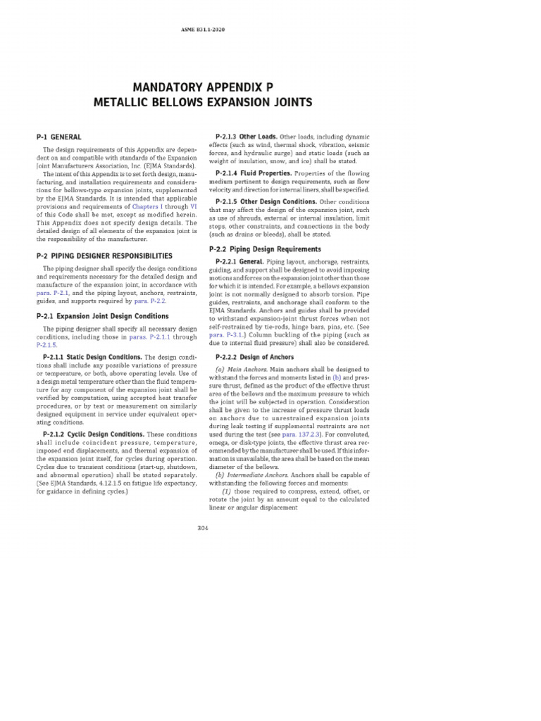 Appendix d asme b 31 1 pdf