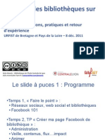 Creer Une Fan Page Facebook de Bibliotheque