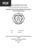 Download MAKALAH BIOLOGI TANAH 2 by Arif Ardwi Antoro SN77214590 doc pdf