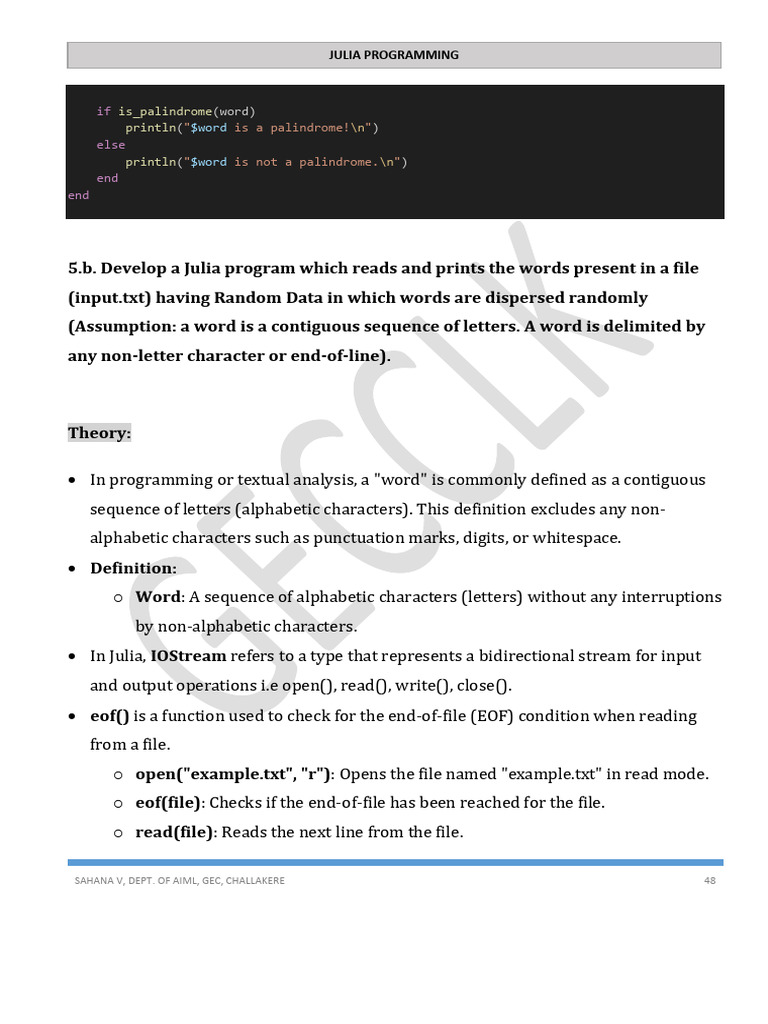 Julia Exp5 | PDF