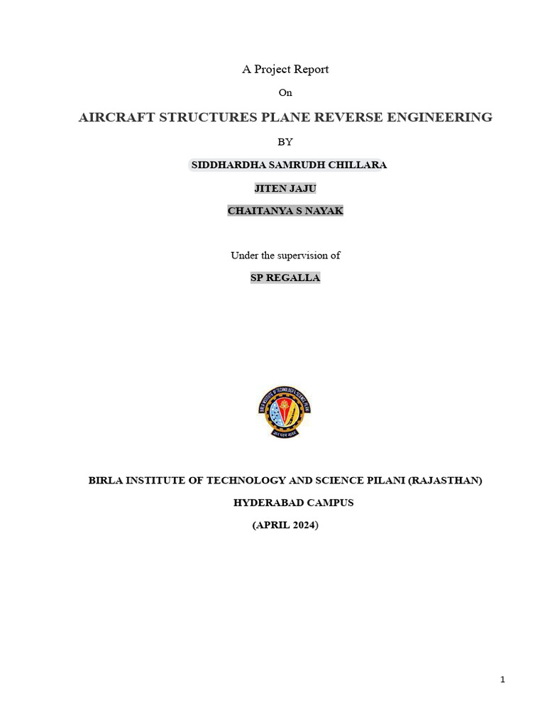 AN F315 Report | PDF