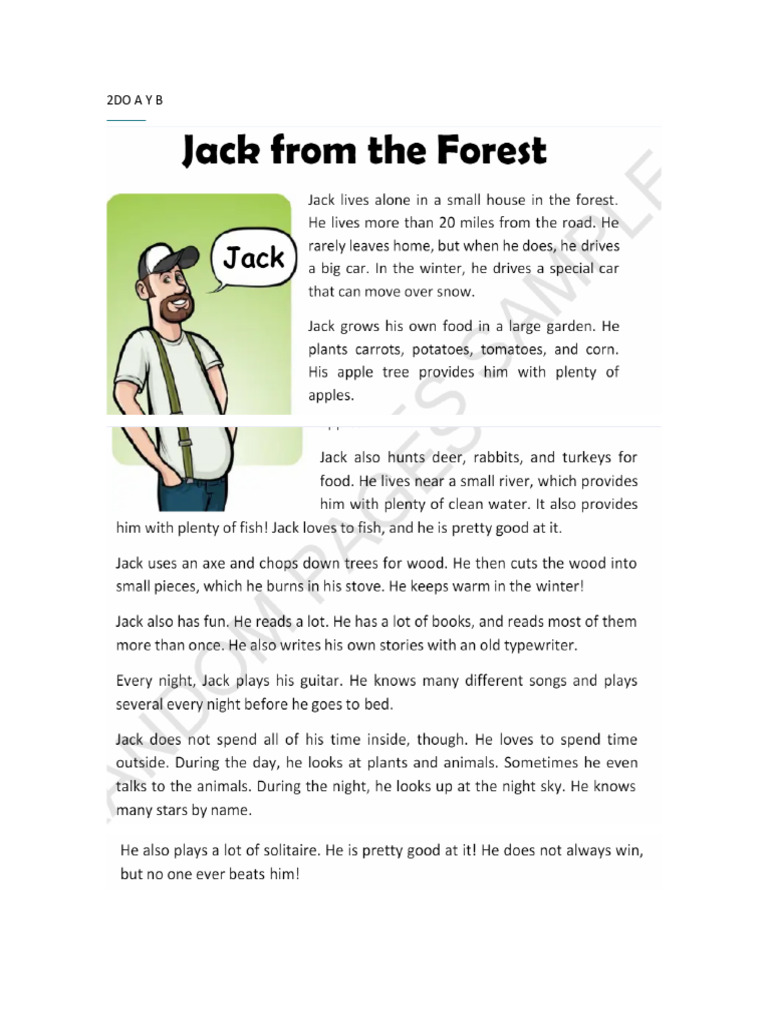 Rc. Jack From The Forest | PDF