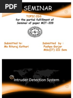 Download Intrusion Detection System by GurjarPushpa SN77217531 doc pdf