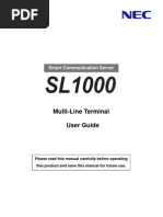 Multi-Line Terminal User Guide: Smart Communication Server