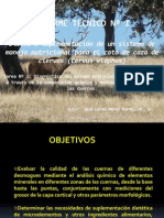 José Lucas Pérez Pardo Dr. Sc. Diseño e Implementación de Un Sistema de Manejo Nutricional para El Coto de Caza de Ciervos (Cervus Elaphus)