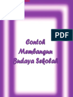 Contoh Membangun Budaya Sekolah