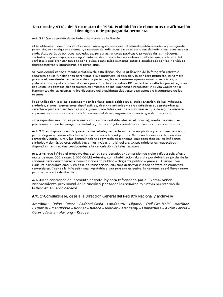Decreto 4161 | PDF