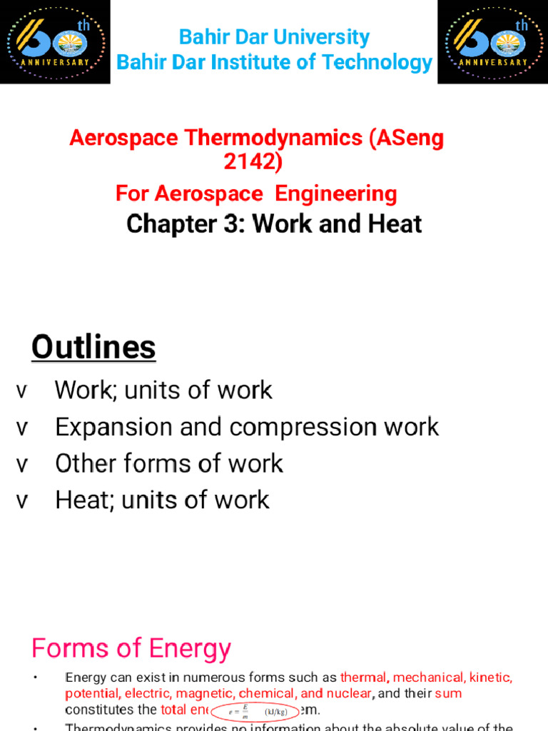 Chapter 3 Work and Heat - Phoenix | PDF