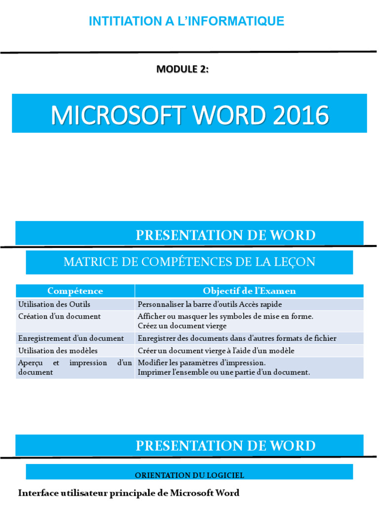 Cours Word Licence ISMGB | PDF