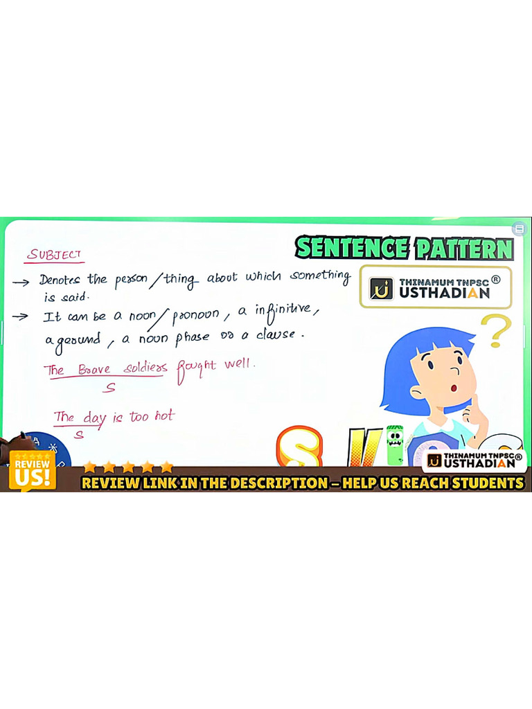 Sentence Pattern | PDF
