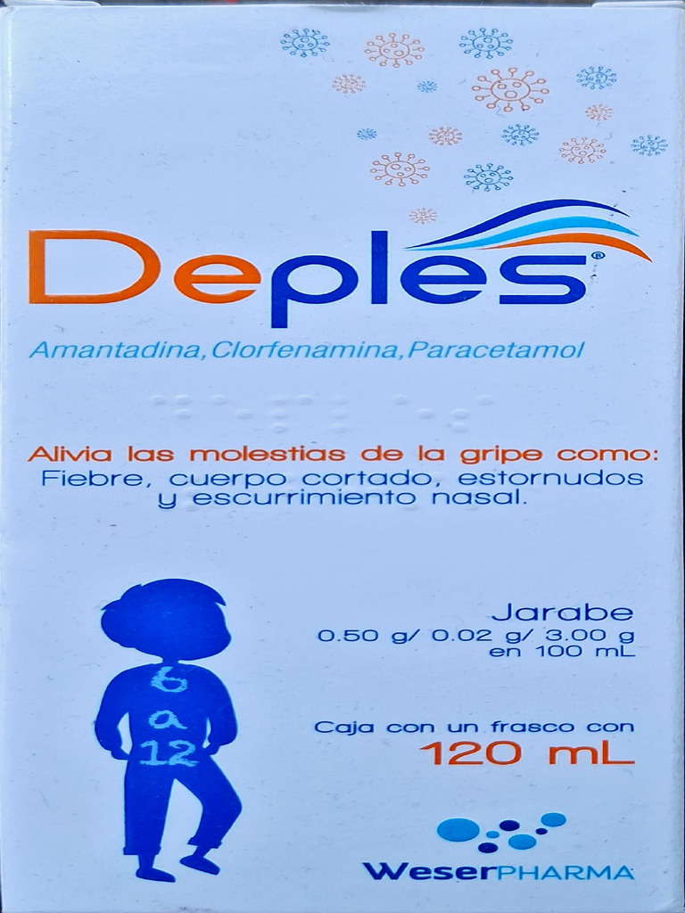 Jarabe Deplés: Alivio Gripe y Fiebre | PDF