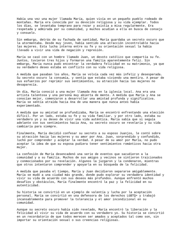 Historia de lesvianas religiosas PDF