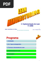 Lean Manufacturing - 4-Implementação