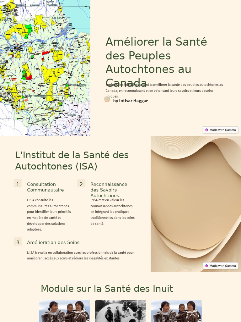 Ameliorer La Sante Des Peuples Autochtones Au Canada | PDF