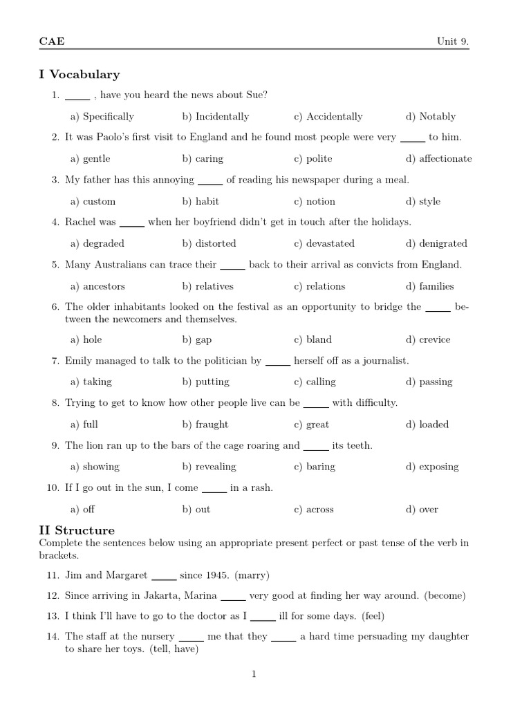 Test 9 | PDF