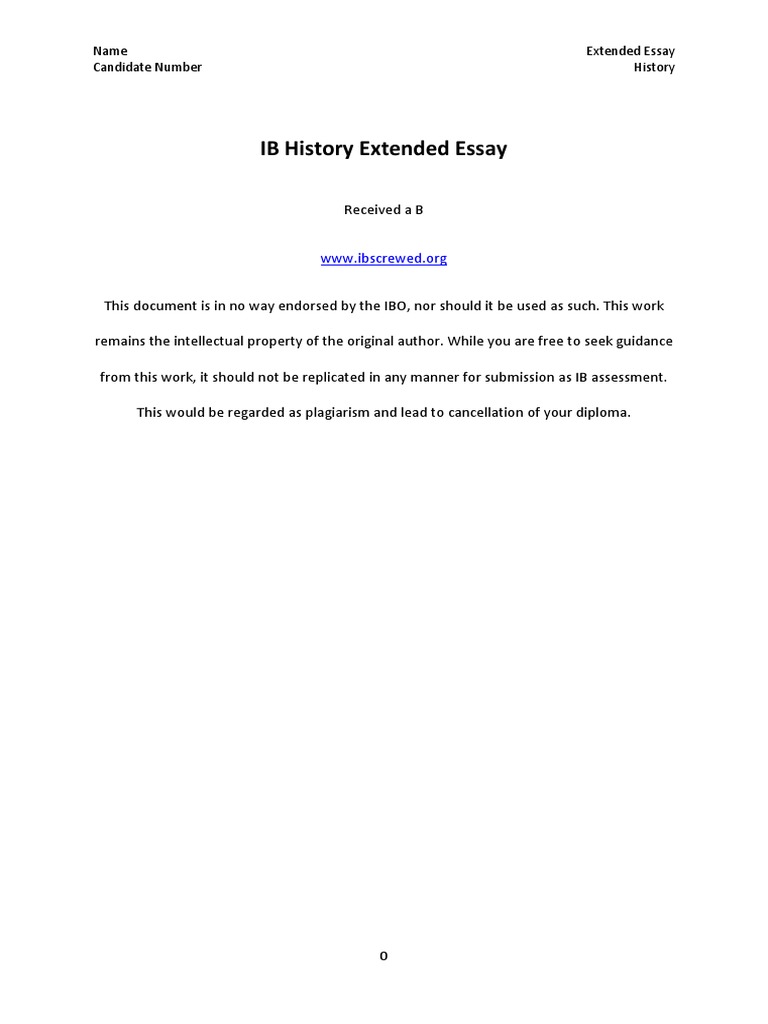 history extended essay help