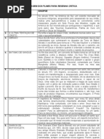 Lista de Filmes Resenha Critica