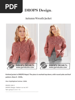 Autumn Wreath Jacket