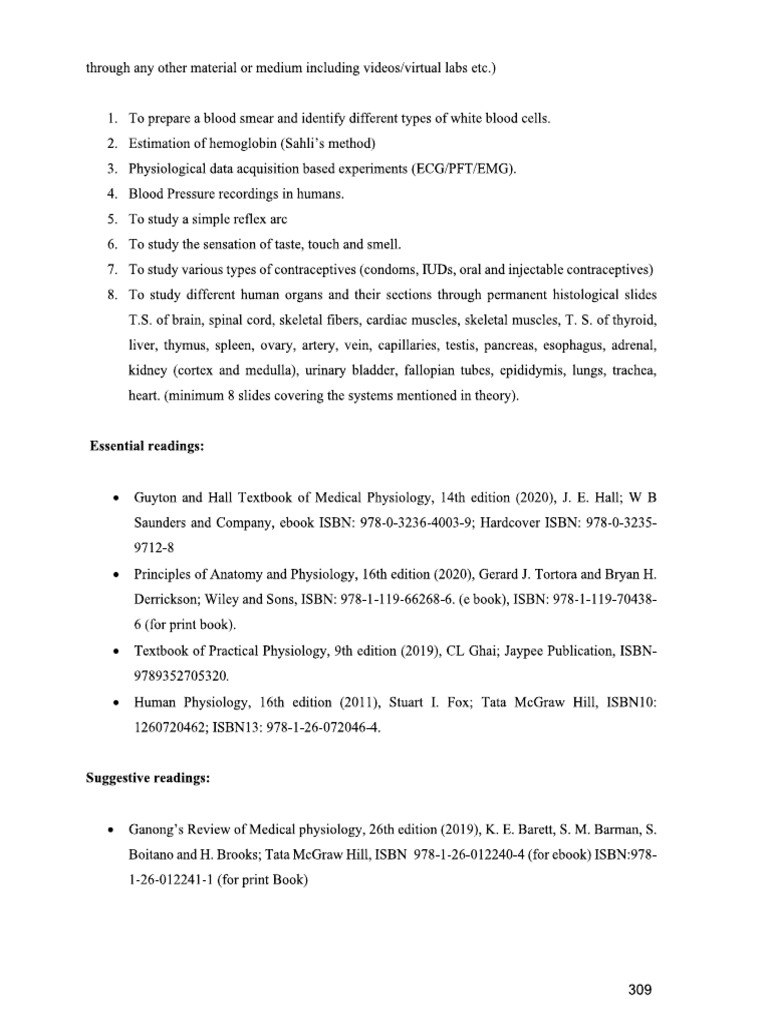 Sem 3 Syllbus | PDF