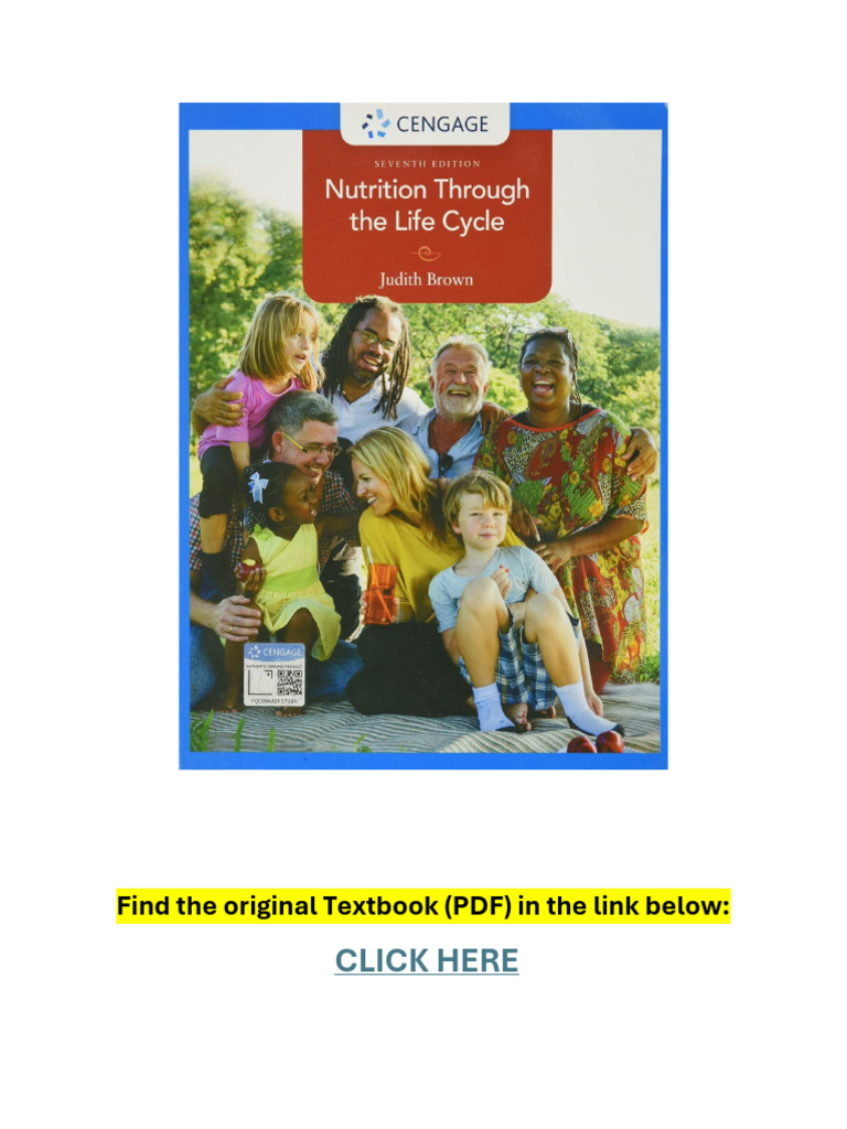 NUTRITION THROUGH THE LIFE CYCLE 7TH EDITION PDF visual data 6