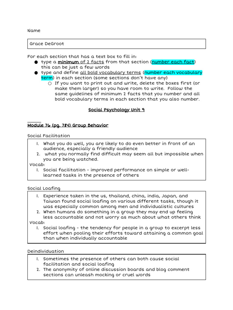 76 & 77 Modules Social | PDF