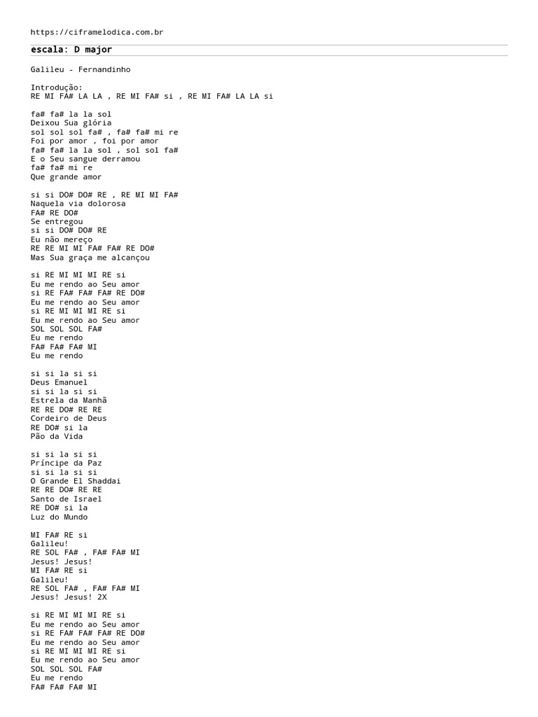 Galileu Fernandinho Pdf