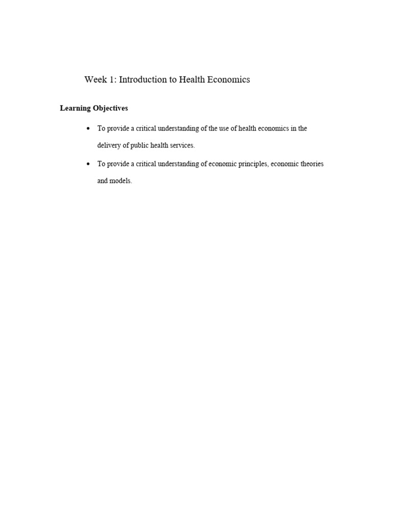 Week 1 - Topic Overview | PDF