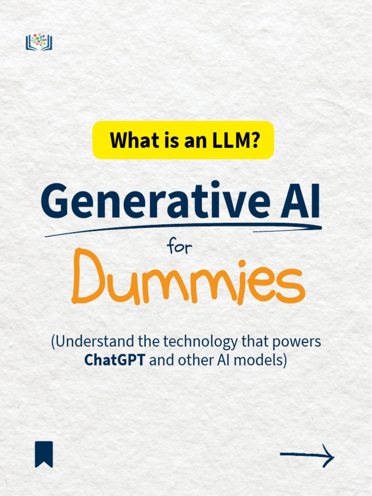 Generative AI For Dummies | PDF | Artificial Intelligence ...