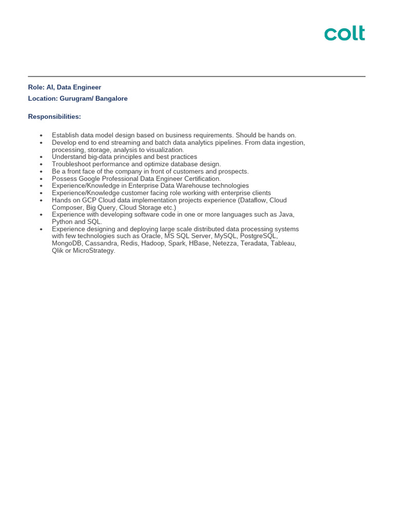 AI, Data Engineer | PDF