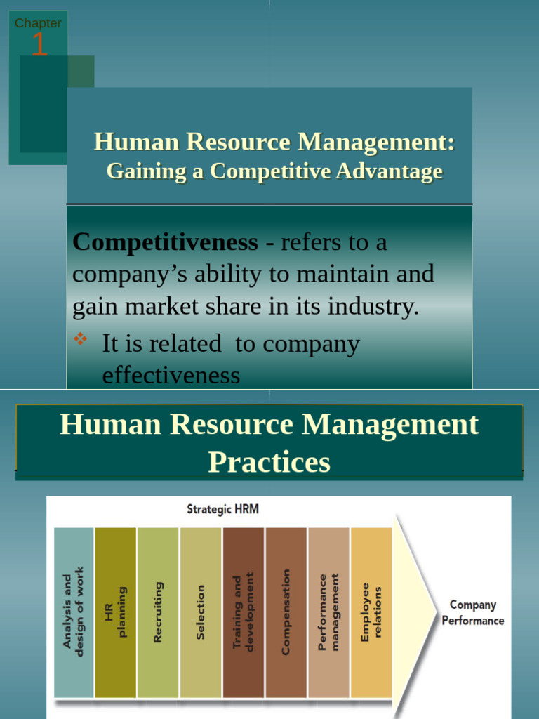 1 Gaining Competitive Advantage | PDF
