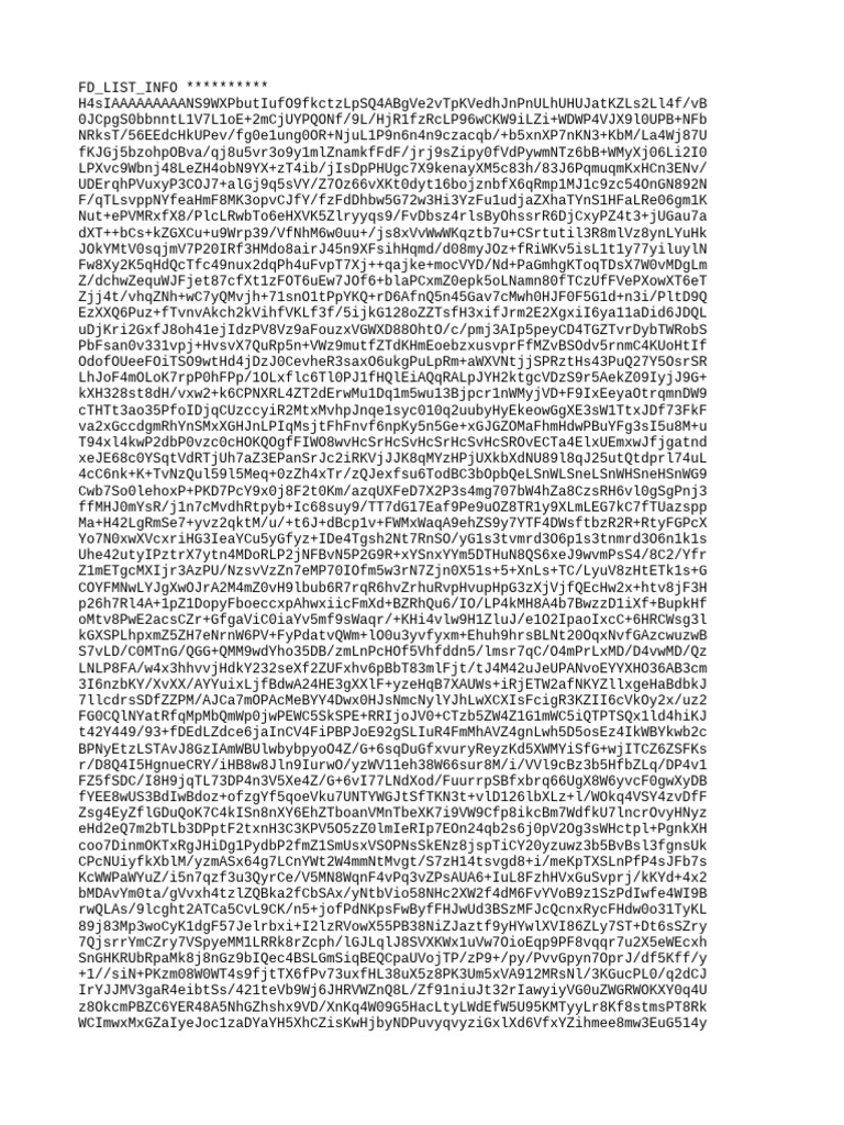 Fd list pdf