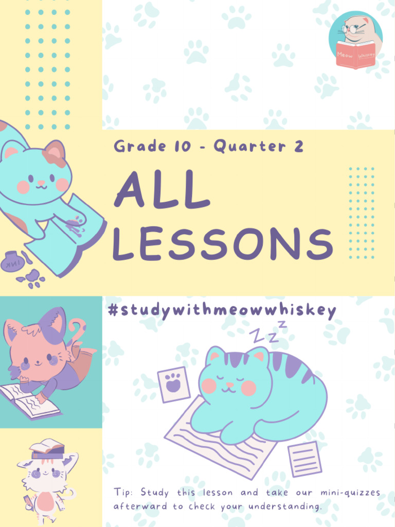 All Lessons | PDF