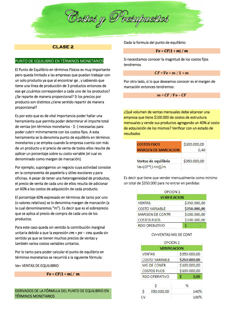 Apuntes Clase 2 | PDF