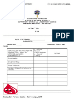 Front Page For Immunohematology Laboratory