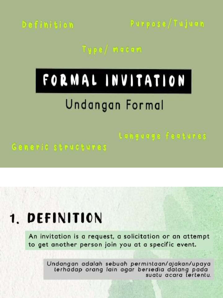 Invitation | PDF