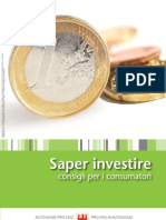 Saper Investire: Consigli Per I Consumatori