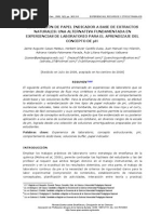 Elaboracion de Indicadores Naturales