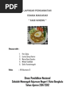Download Laporan pengamatan by Lovita Setya Harini SN77232241 doc pdf