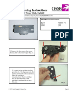 Remanufacturing Instructions: Brother HL 2140 Toner Unit (TN360)