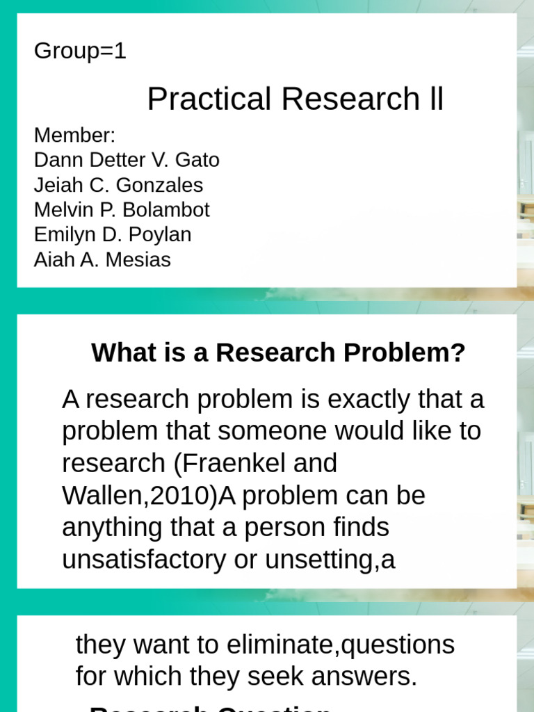 Group-1 Practical Research LL | PDF