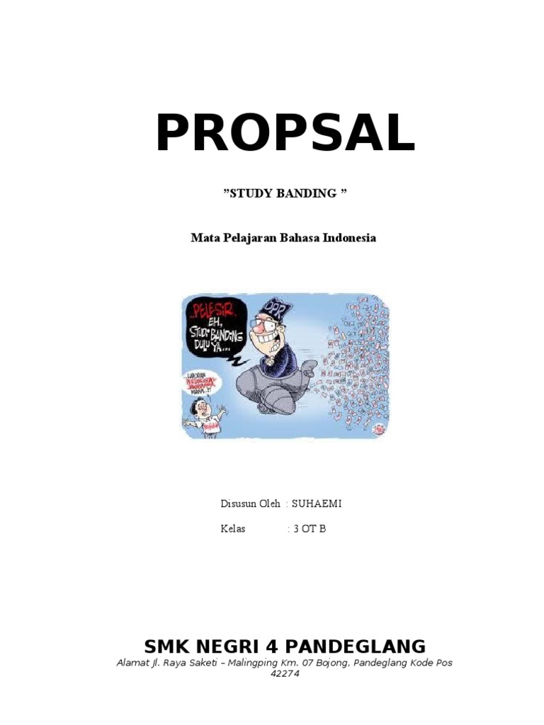 Proposal Kegiatan Study Tour