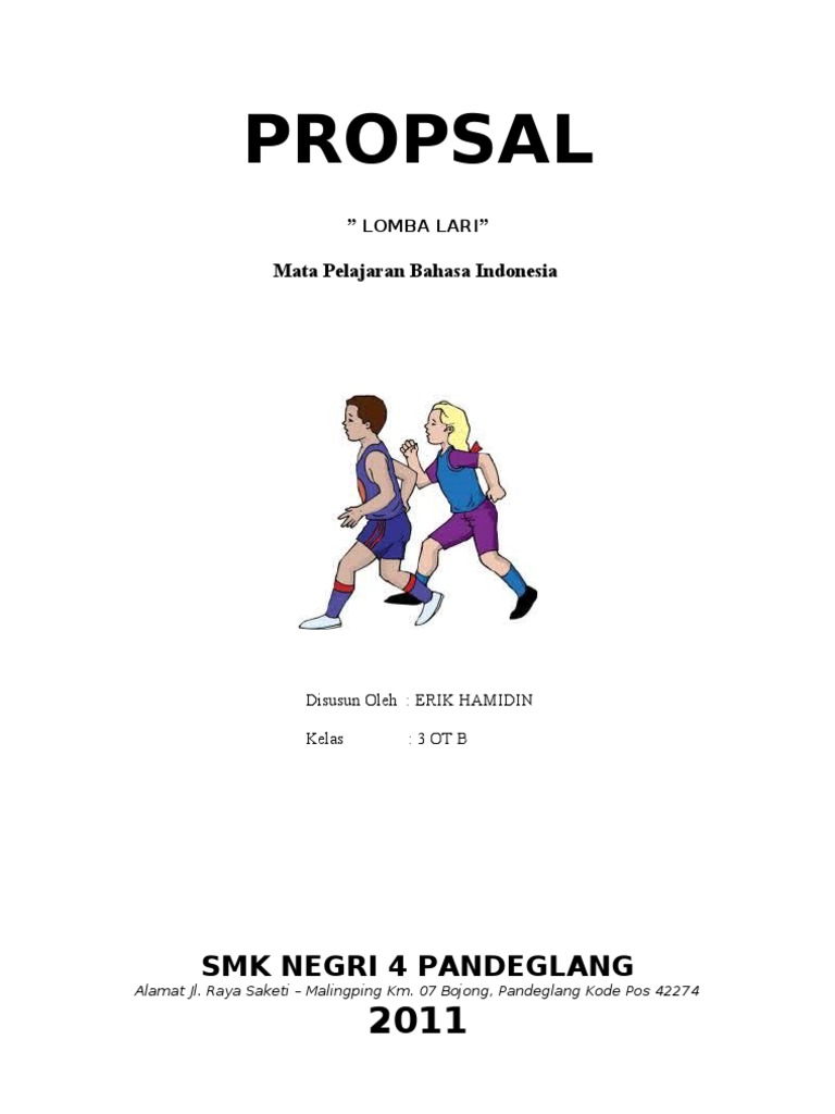 ProposalKegiatan Lomba Lari