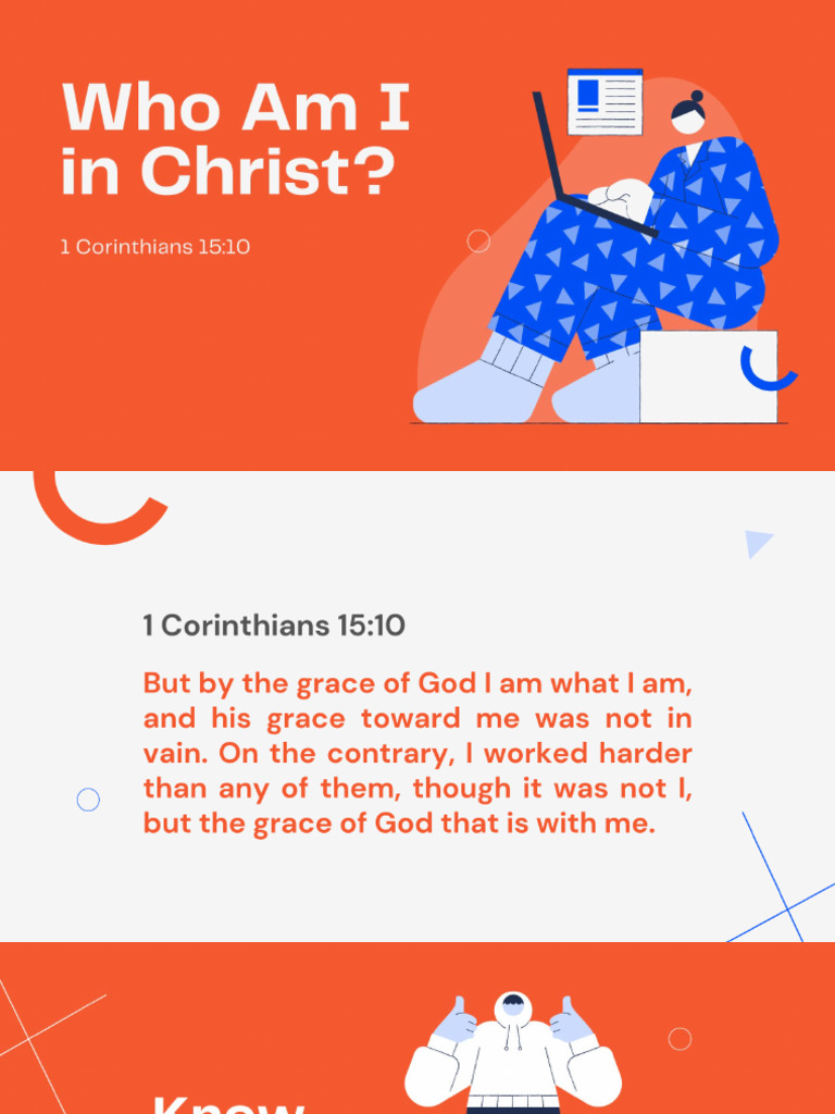 Who Am I in Christ | PDF