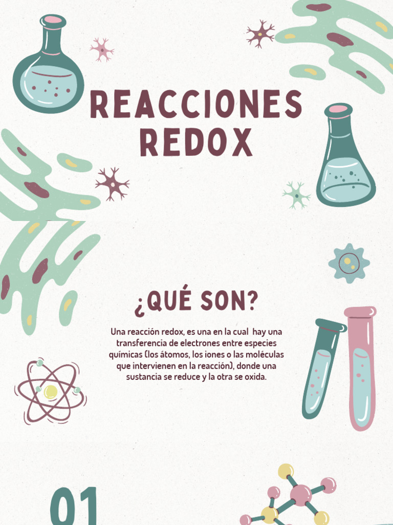 Reaccion - Redox, Presentación | PDF