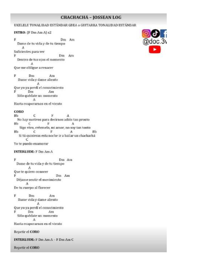 Chachacha | PDF