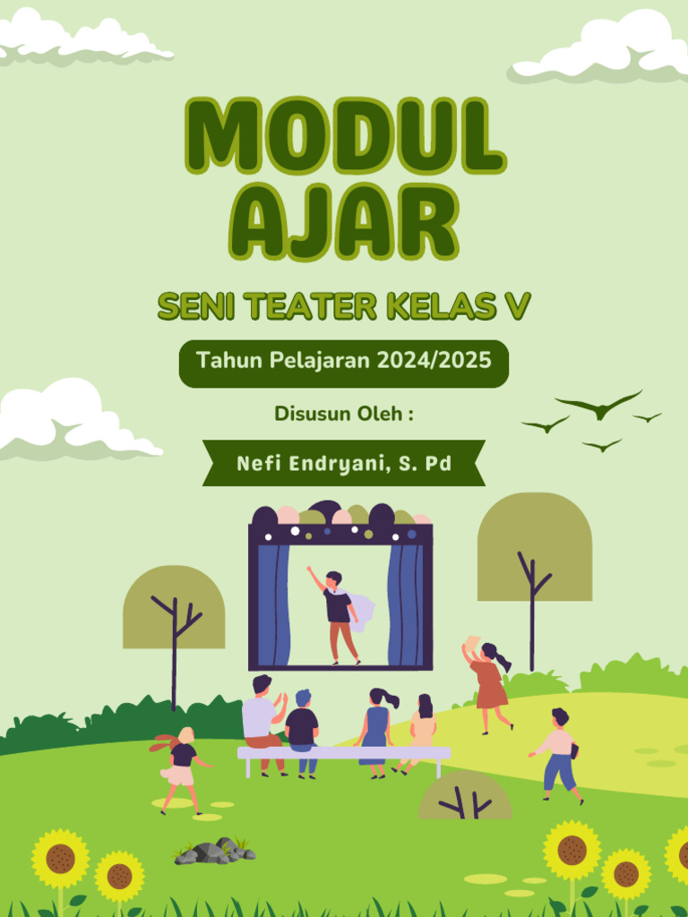Modul Ajar Seni Teataer Kelas 5 Kegiatan 4 | PDF