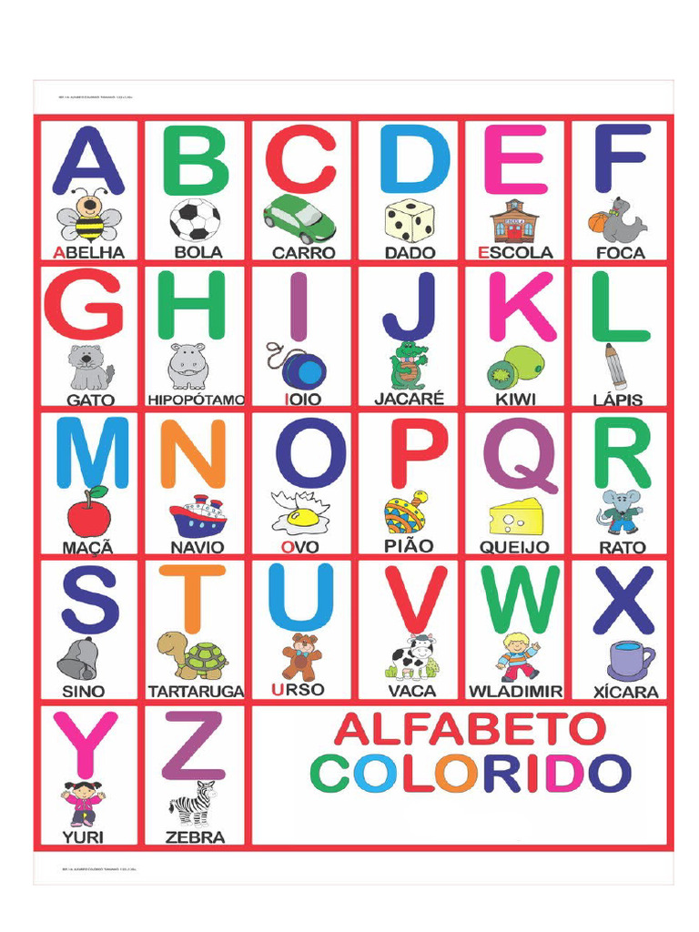 Alfabeto para Imprimir | PDF